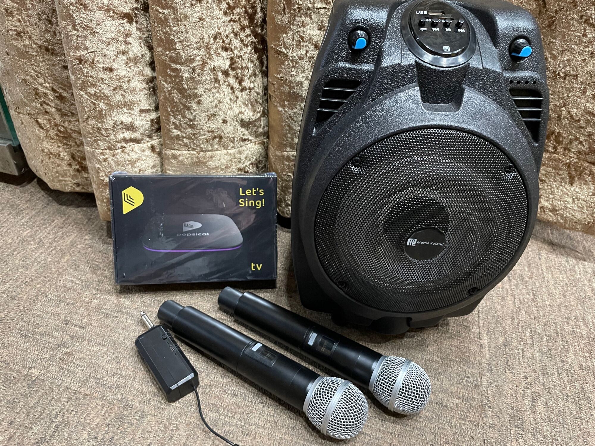 Popsical bundle deal with rechargeable battery and speaker