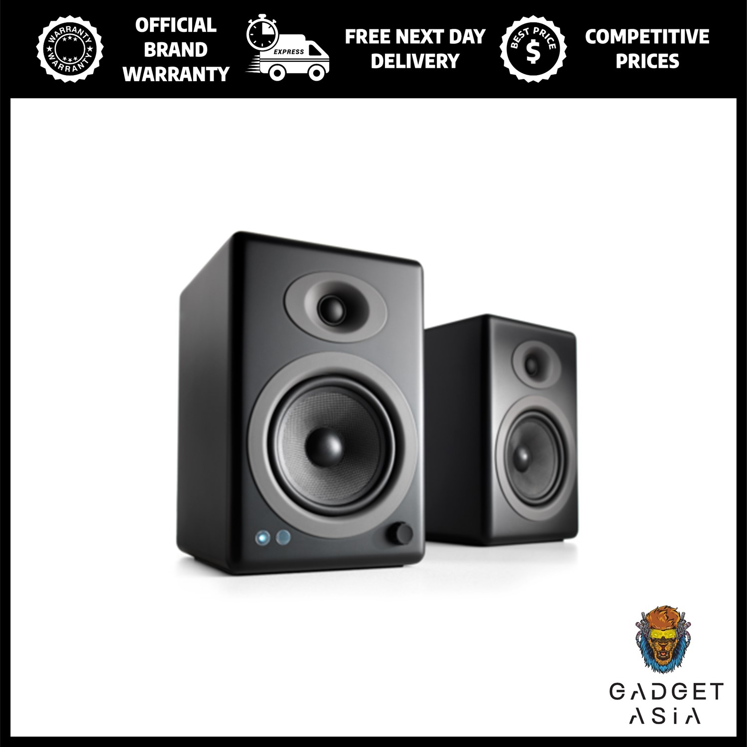 (NEXT DAY DELIVERY) Audioengine A5+ Wireless Bookshelf Speaker