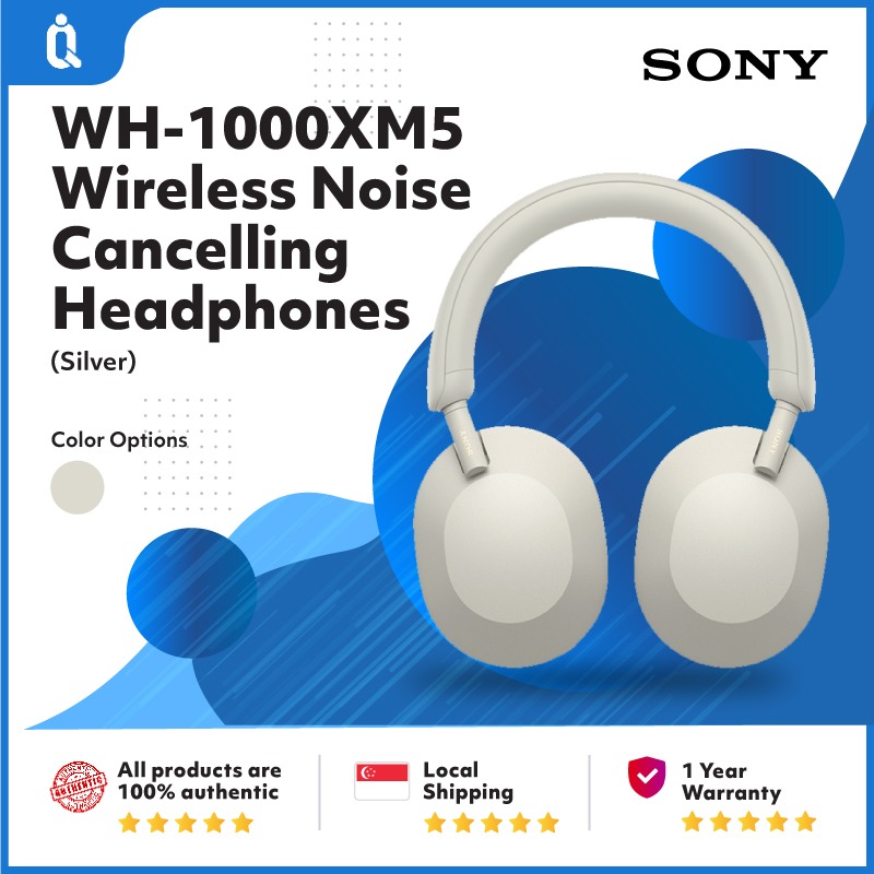 Sony WH-1000XM5 | WH1000XM5 | 1000XM5 Wireless Noise Cancelling Headphones