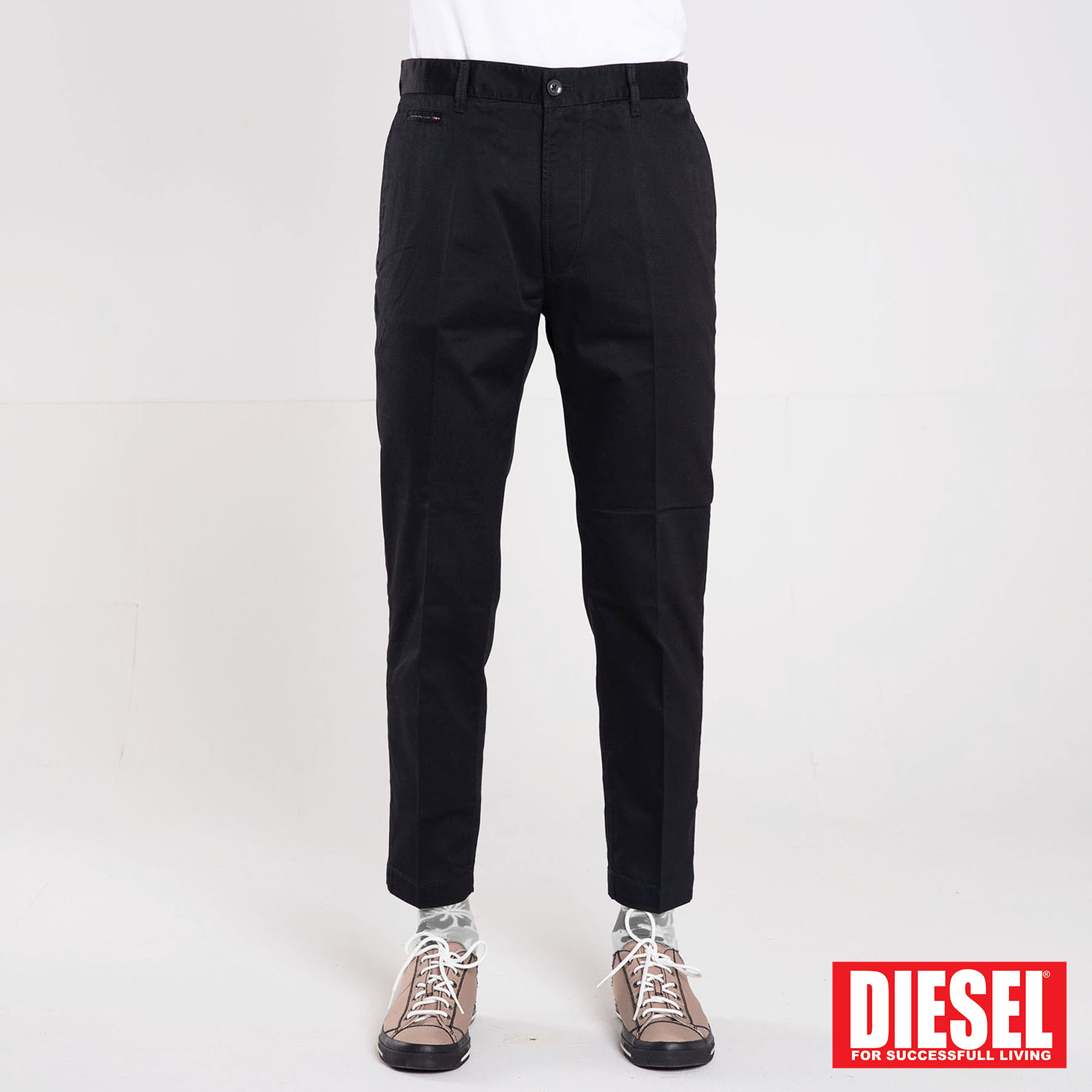 DIESEL Pants P-MADOX PANTALONI (BLACK)