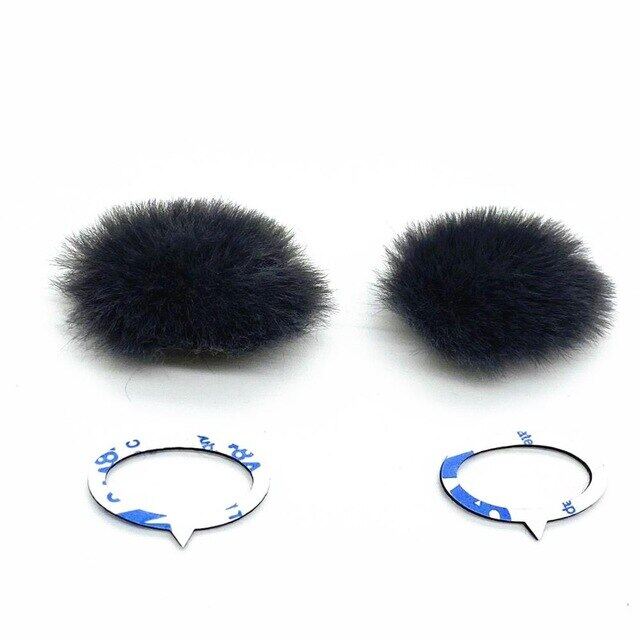 10Pcs Dead Cat  Wind muffler dead cat For Canon G7x Mark II Micromuff For Microphone Cover for Canon G7X MARKII