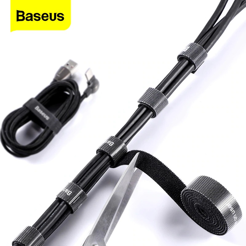 Baseus Cable Organizer Wire Winder USB Cable Management Charger Protector For iPhone Mouse Earphone Cable Holder Cord Protection